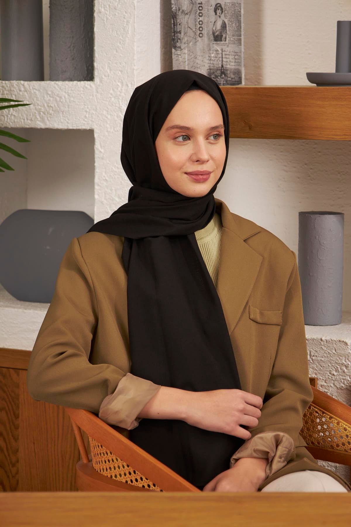 Şalland Pamuklu Şal Siyahpamuk0033Şalland