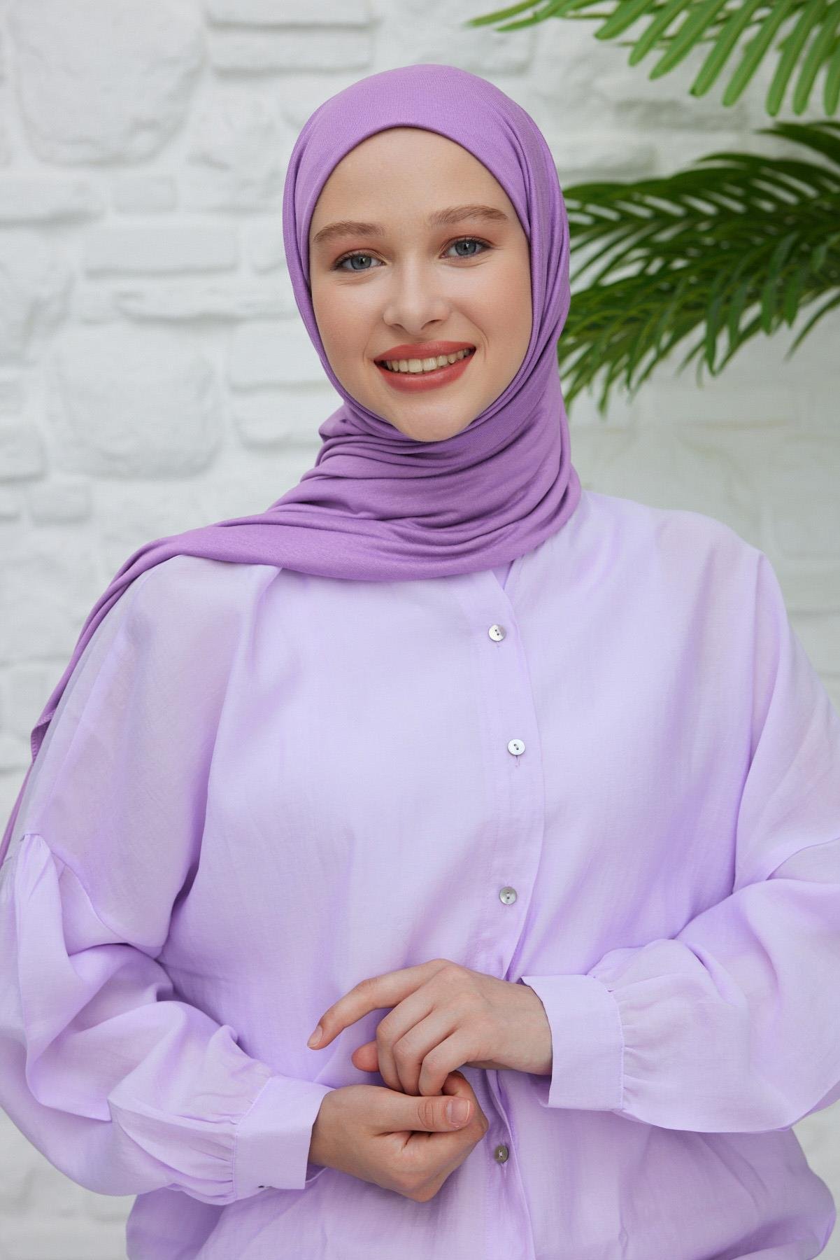 Şalland Penye Şal Koyu LilaSALLANDPENYESALŞalland