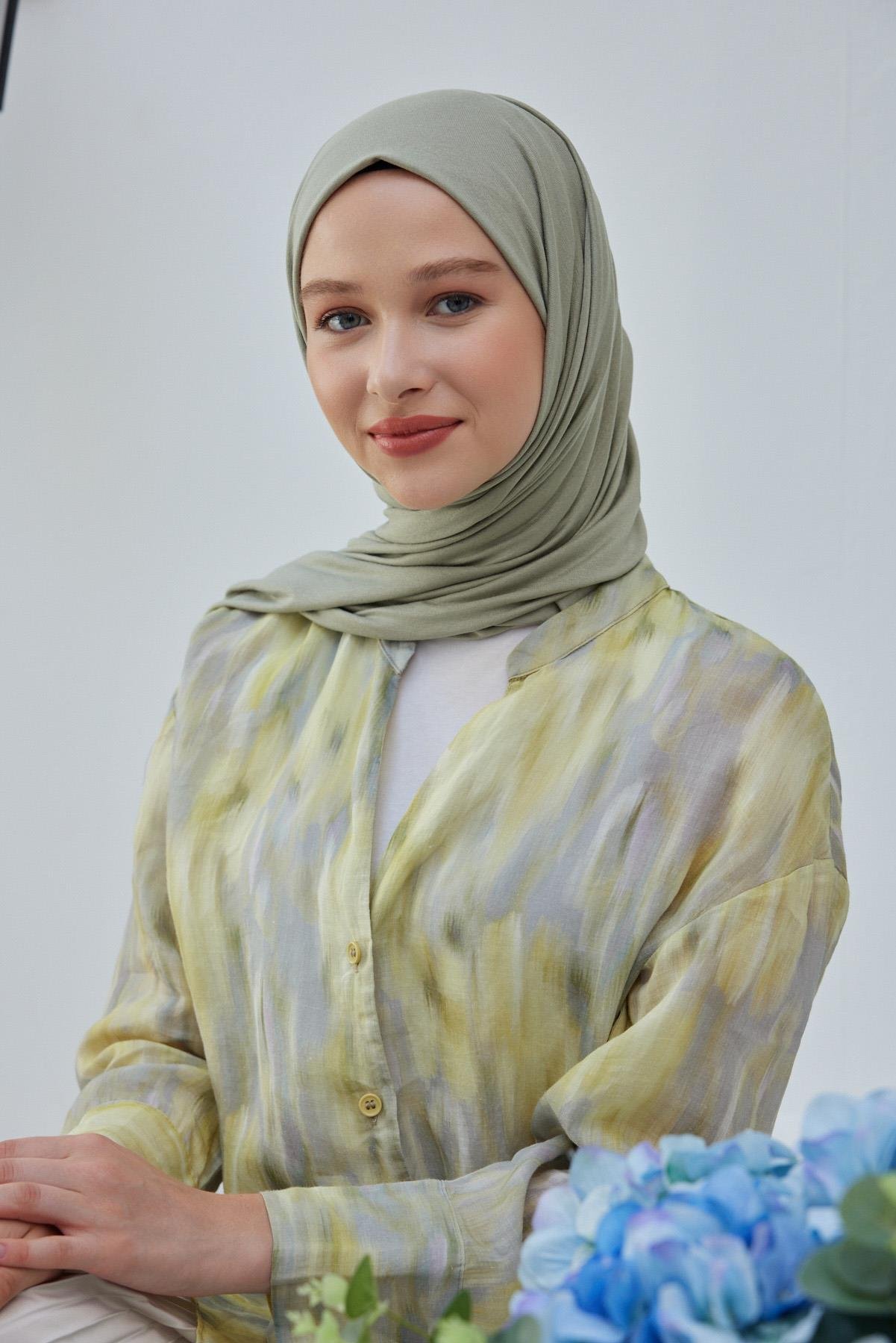 Şalland Penye Şal Uçuk YeşilSALLANDPENYESALŞalland