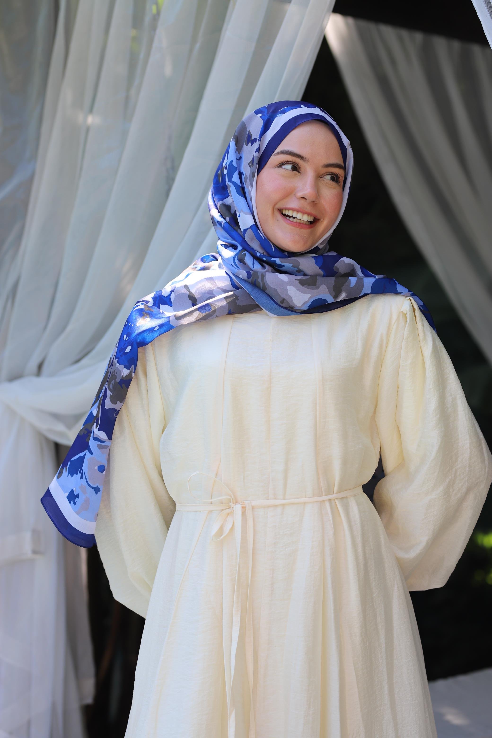 Salland Summer Dream Serisi ŞalSALLANDSMMRDRMSAL1039ŞALLAND