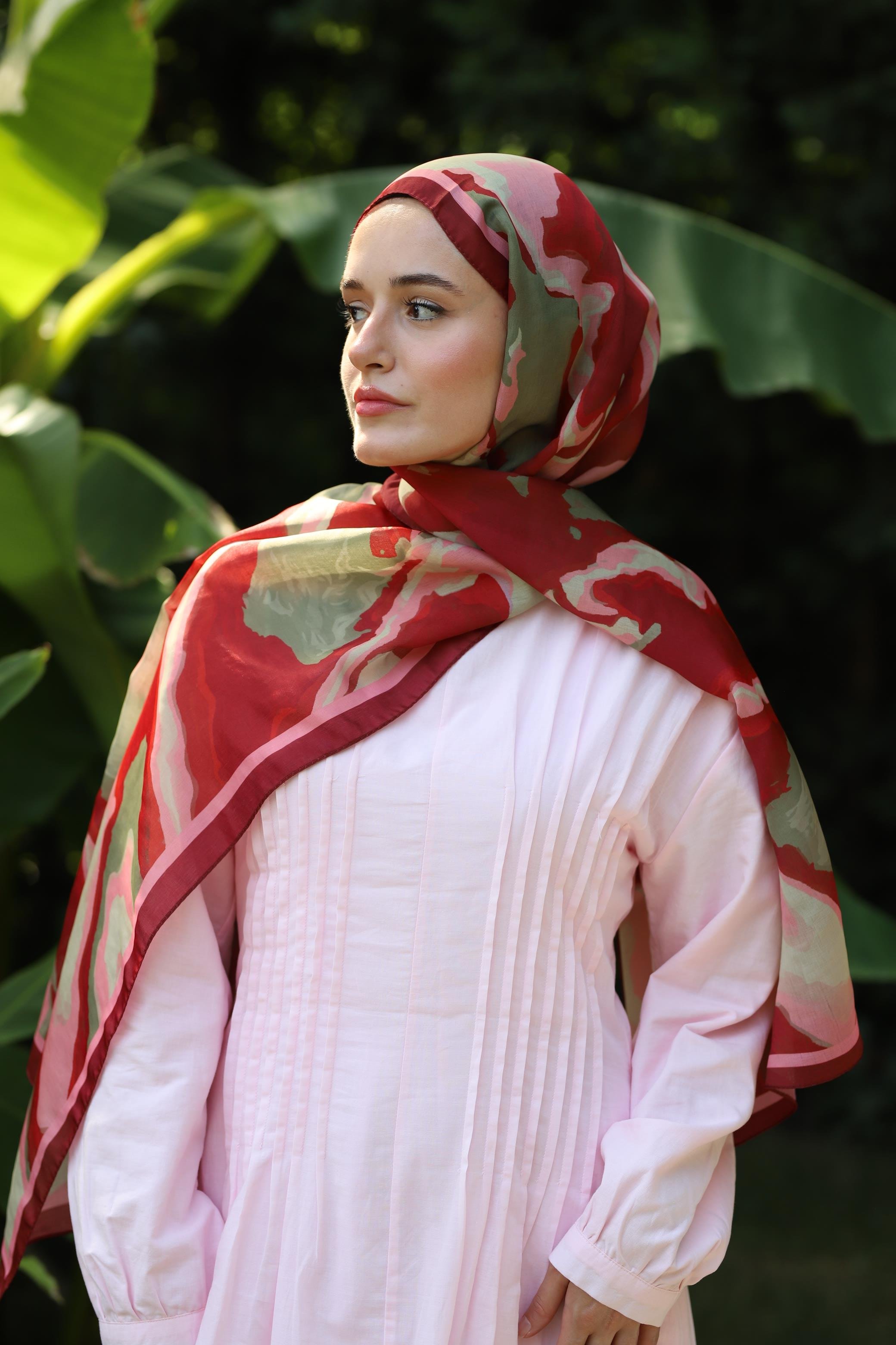 Salland Summer Dream Serisi ŞalSALLANDSMMRDRMSAL1037ŞALLAND
