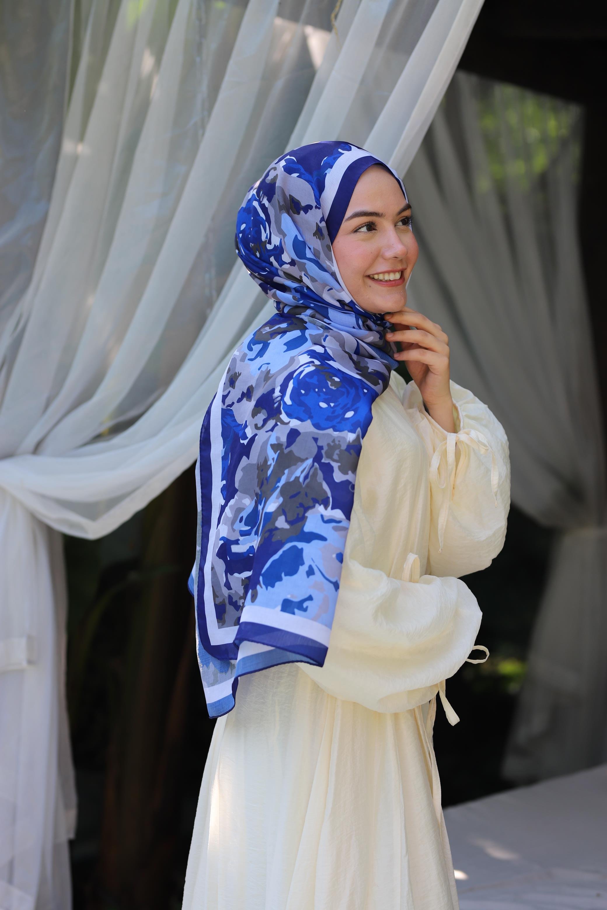 Salland Summer Dream Serisi ŞalSALLANDSMMRDRMSAL1039ŞALLAND