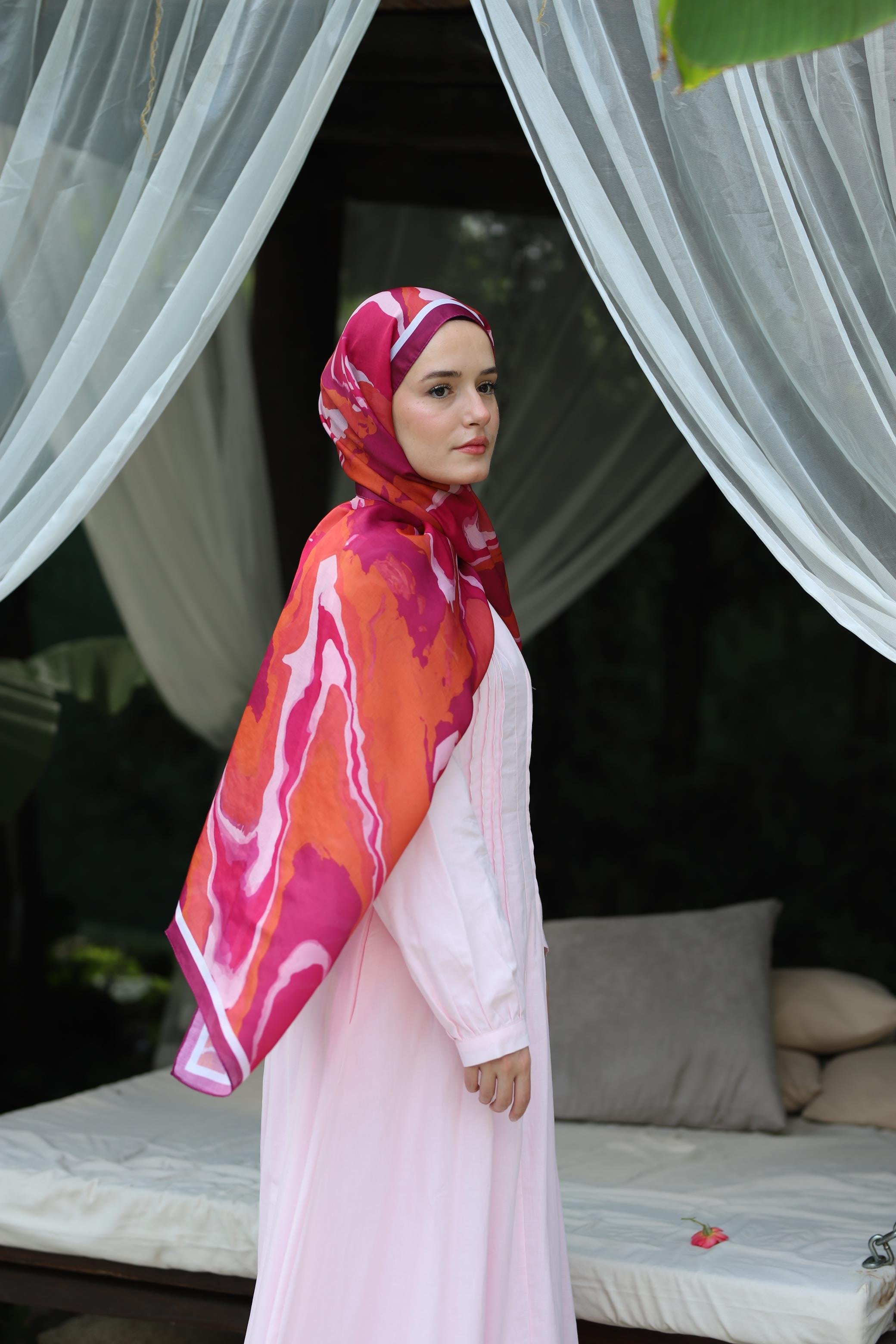 Salland Summer Dream Serisi ŞalSALLANDSMMRDRMSAL1041ŞALLAND