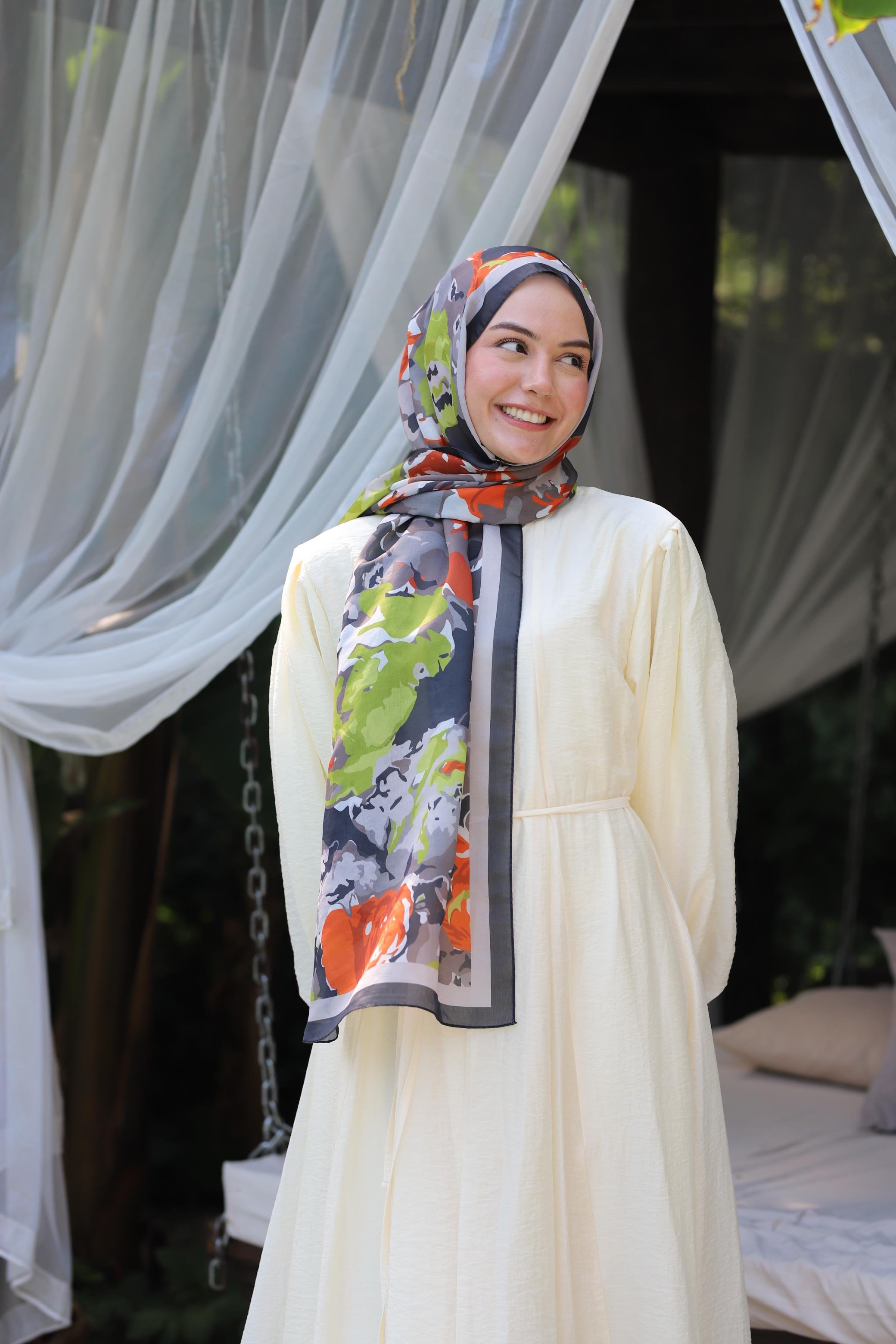 Salland Summer Dream Serisi ŞalSALLANDSMMRDRMSAL1019ŞALLAND