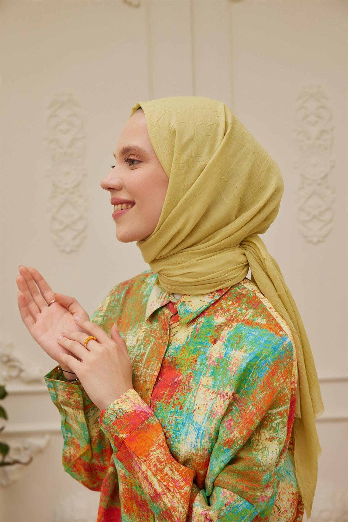 Viskon Kraş Şal Limevskkra0032Şalland