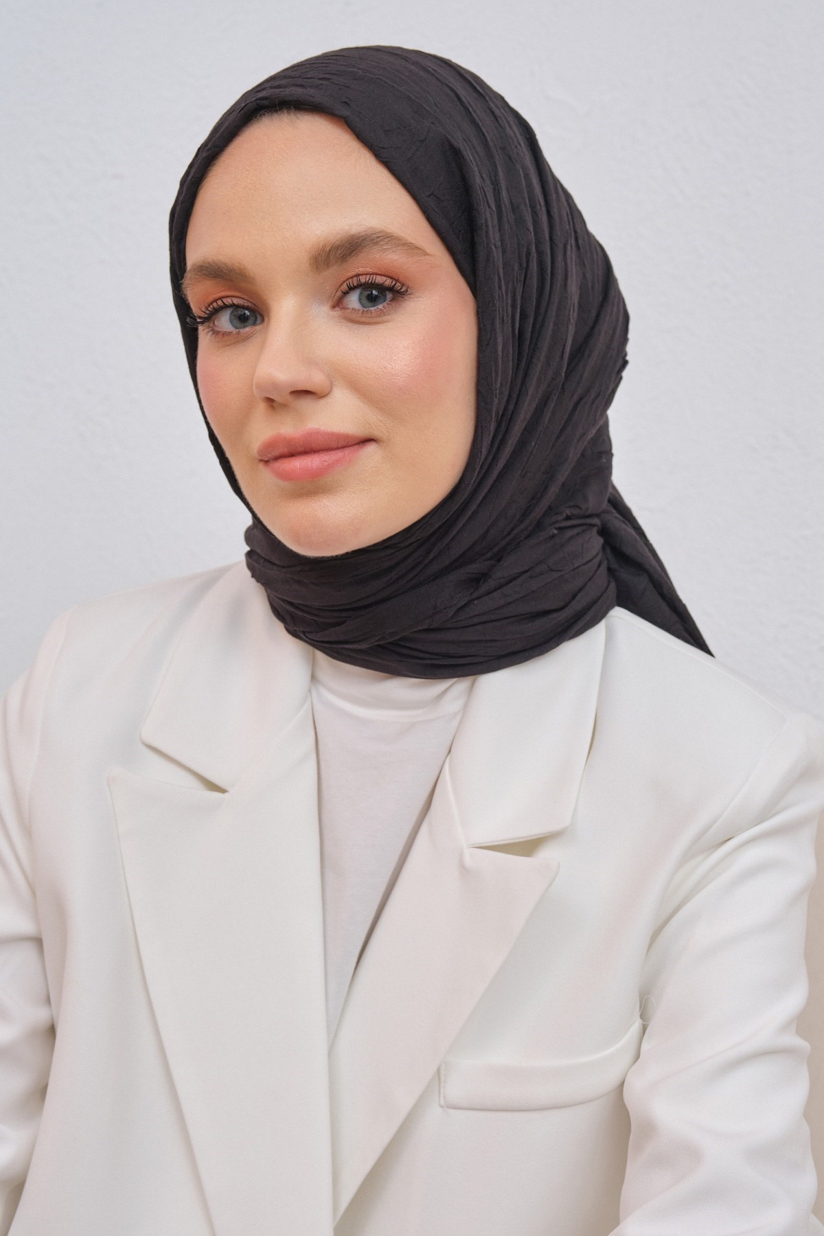 Viskon Kraş Şal Siyahvskkra0020Şalland