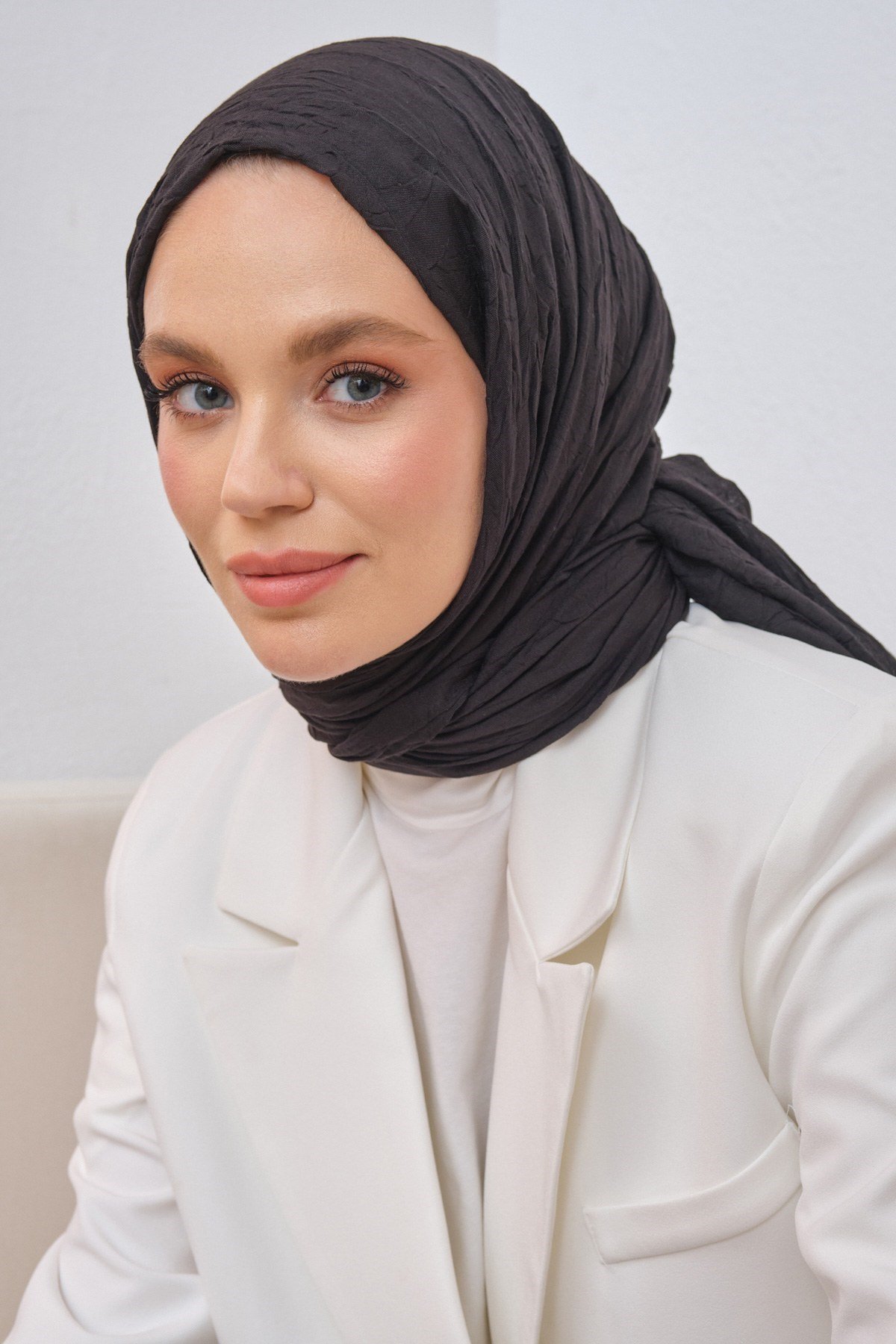 Viskon Kraş Şal Siyahvskkra0020Şalland