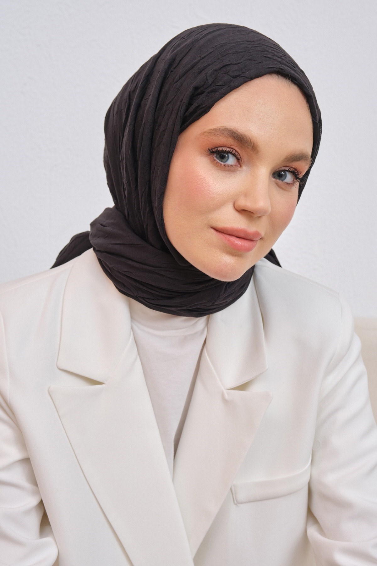 Viskon Kraş Şal Siyahvskkra0020Şalland