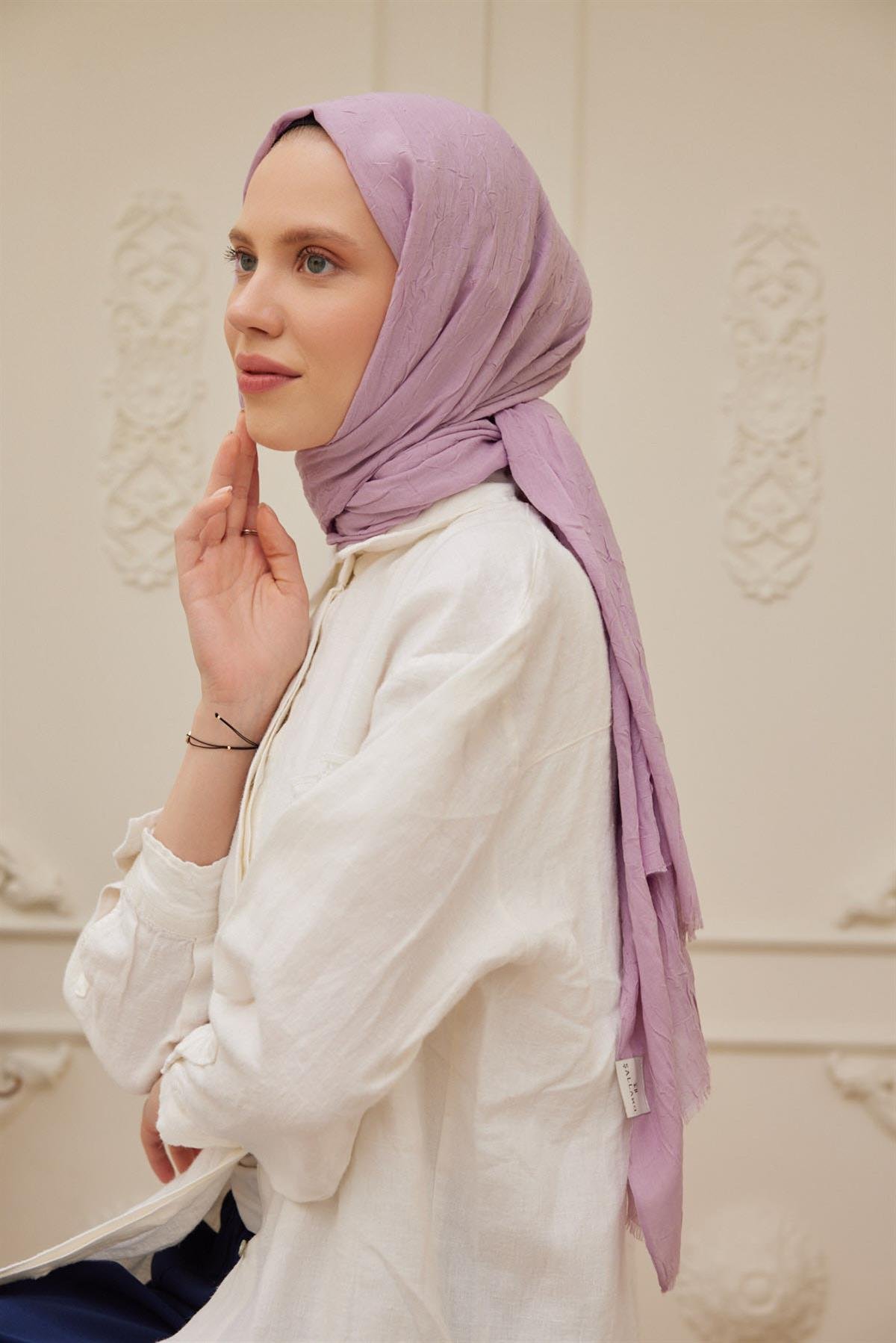 Viskon Kraş Şal Soft Lilavskkra0030Şalland