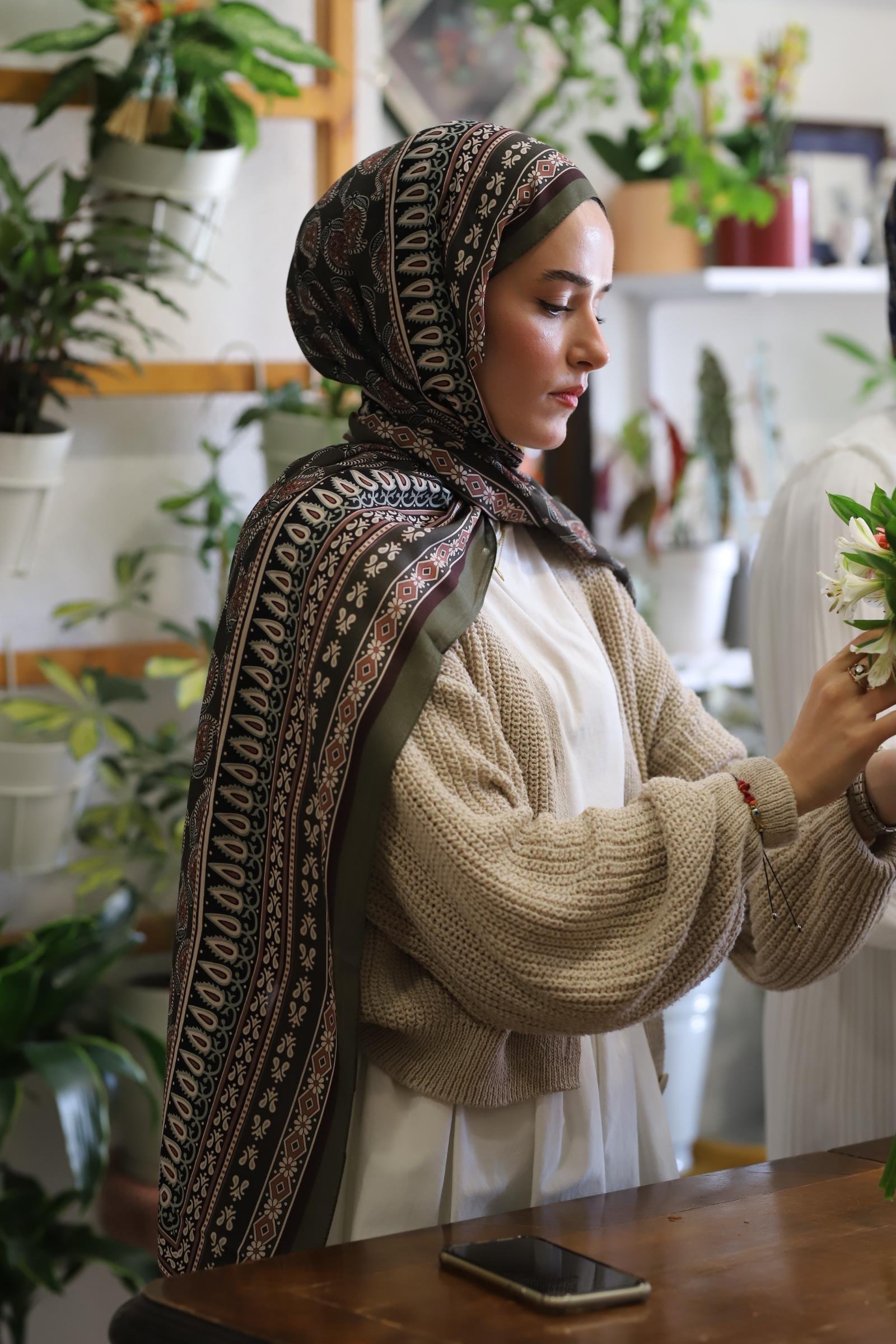 Yeni Desen Boohem Serisi  3483ŞALLAND