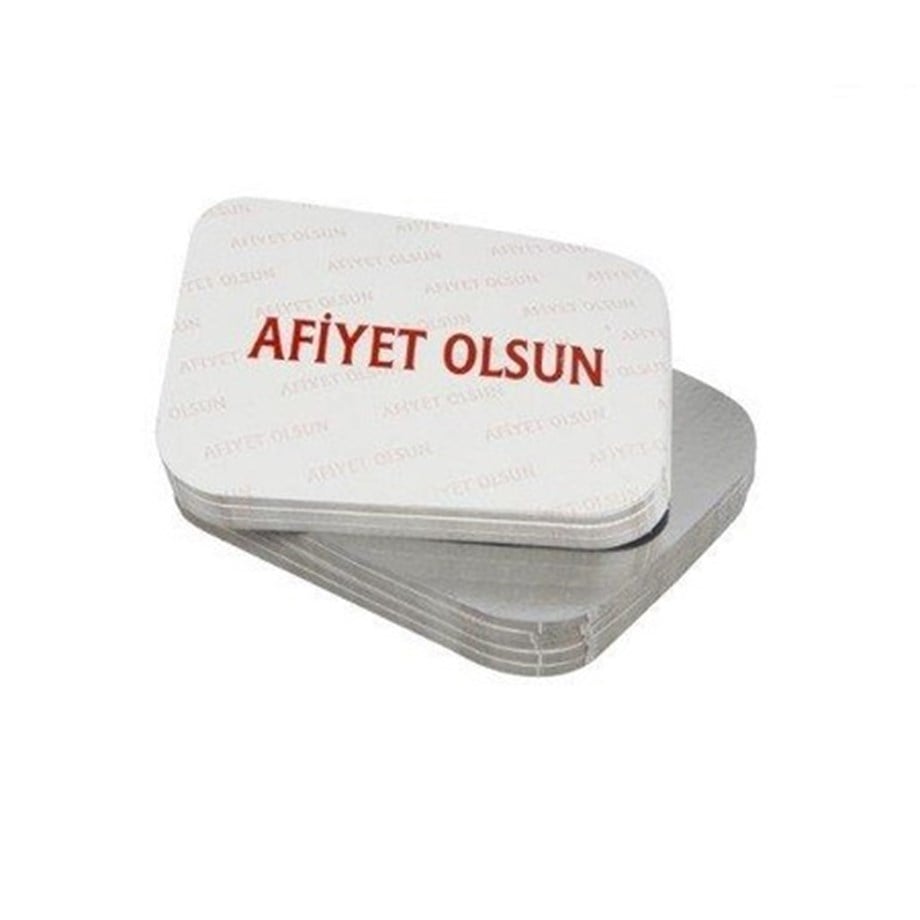Alüminyum Kapak 250-350 gr 100'lü
