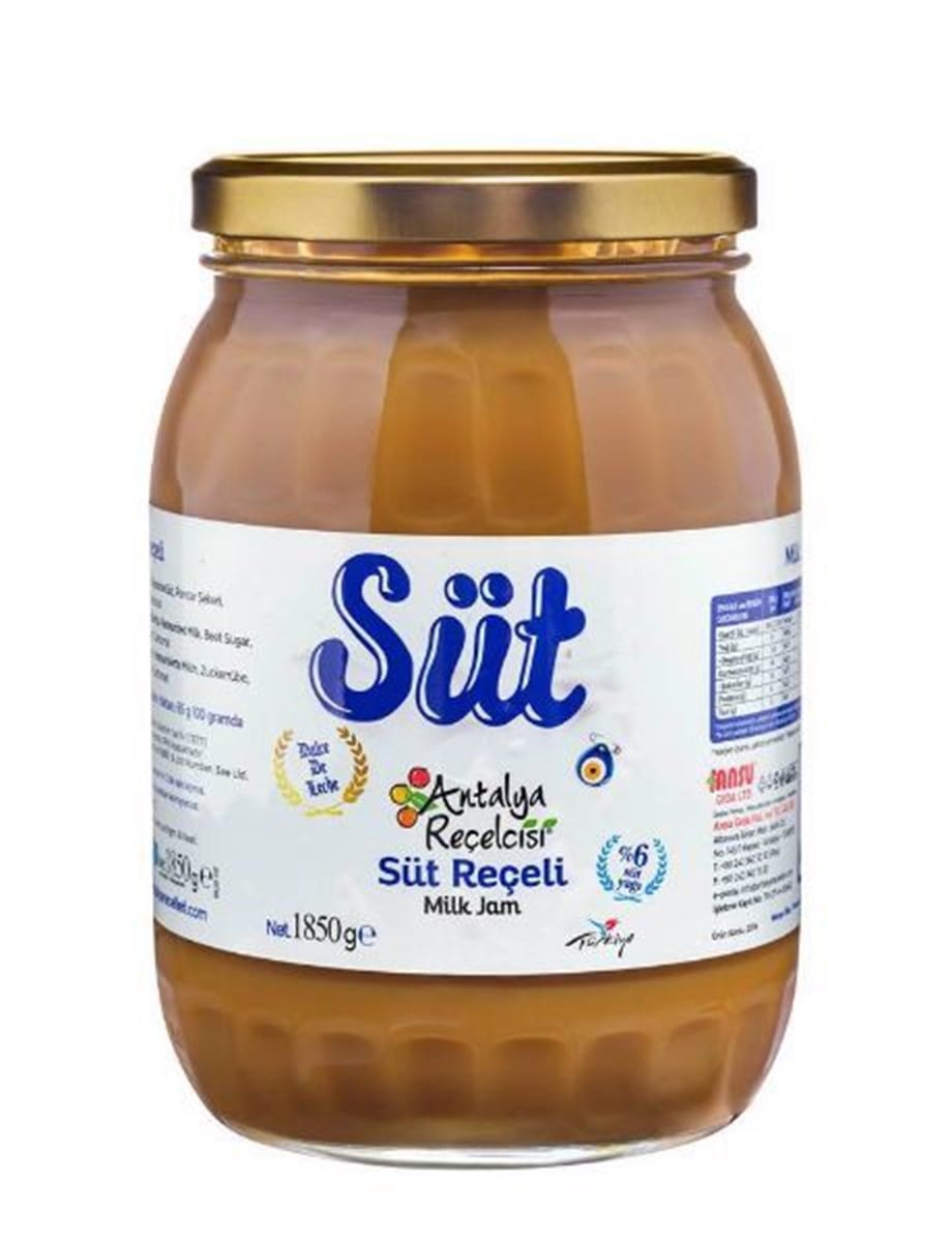 Antalya Süt Reçeli % 65 Meyve 1850 gr