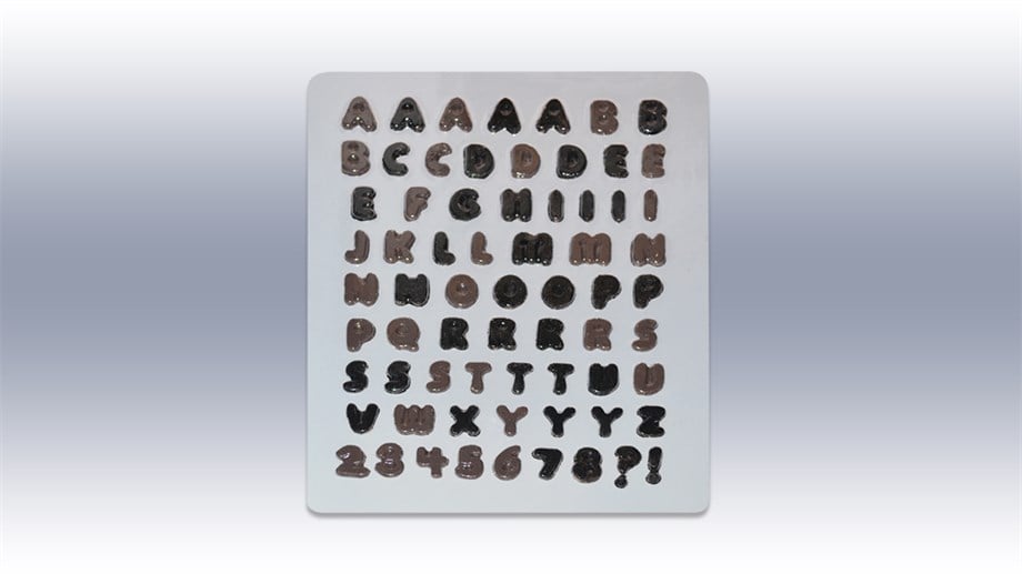 Arsiva 3480 Pet Çikolata Kalıbı Harf