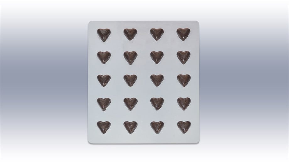 Arsiva 3481 Pet Çikolata Kalıbı Kalp