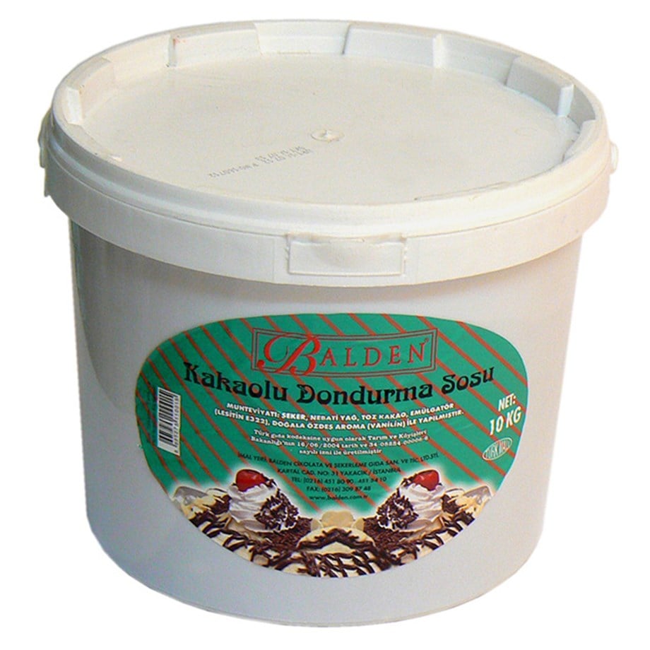 Balden Dondurma Sosu 10 KG