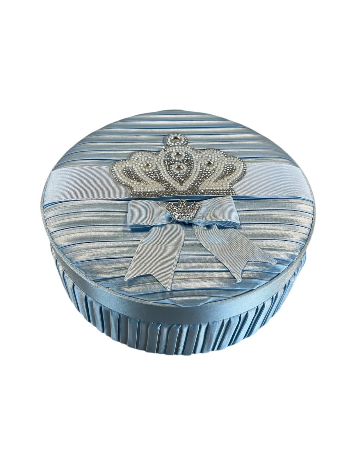BER-972  Çikolata Kutusu Bebek Serisi Special Yuvarlak 750 gr
