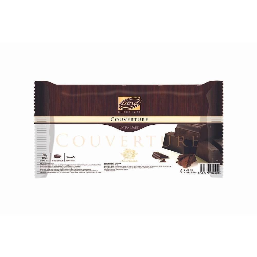 Bind 9101.B Extra Bitter Çikolata Kuvertür (%55) 2,5 kg