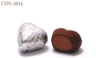 Bind Cov-3034 Yaldız Gümüş Gianduja Kalp 3 kg