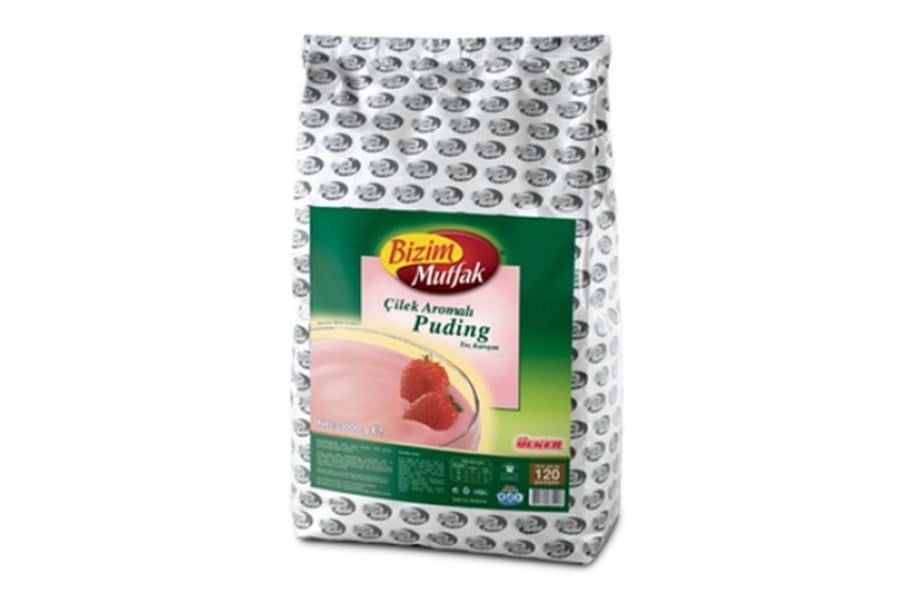 Bizim Mutfak Çilek Aromalı Puding 3 kg