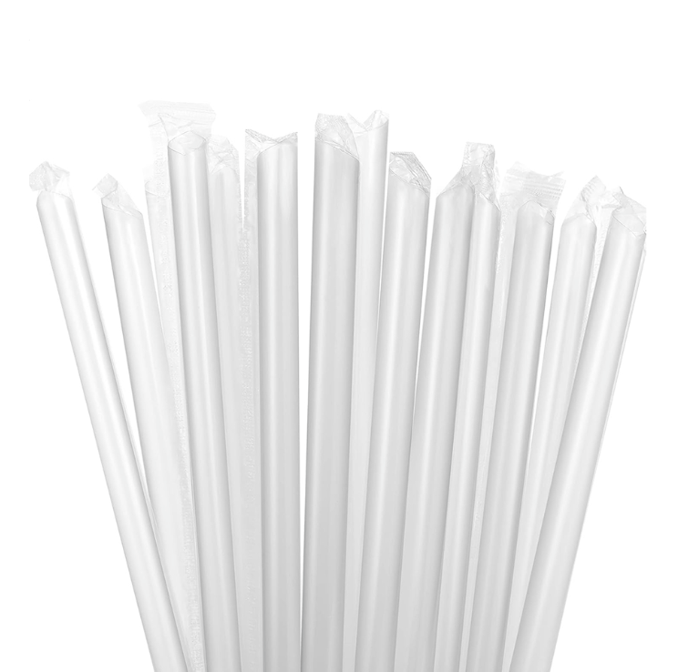 Bona Şeffaf Buble Tea Pipet 12 mm 22 cm 50'li