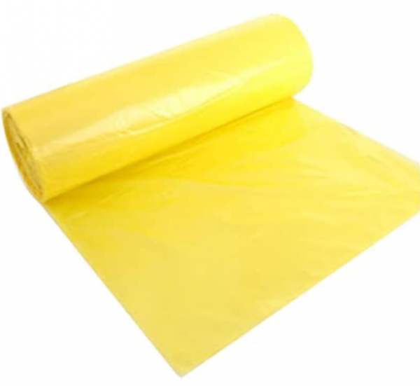 Canhome Çöp Torbası Kalın Jumbo Boy Sarı 80x110 cm 10 Adetlik 300 gr (Akt. )