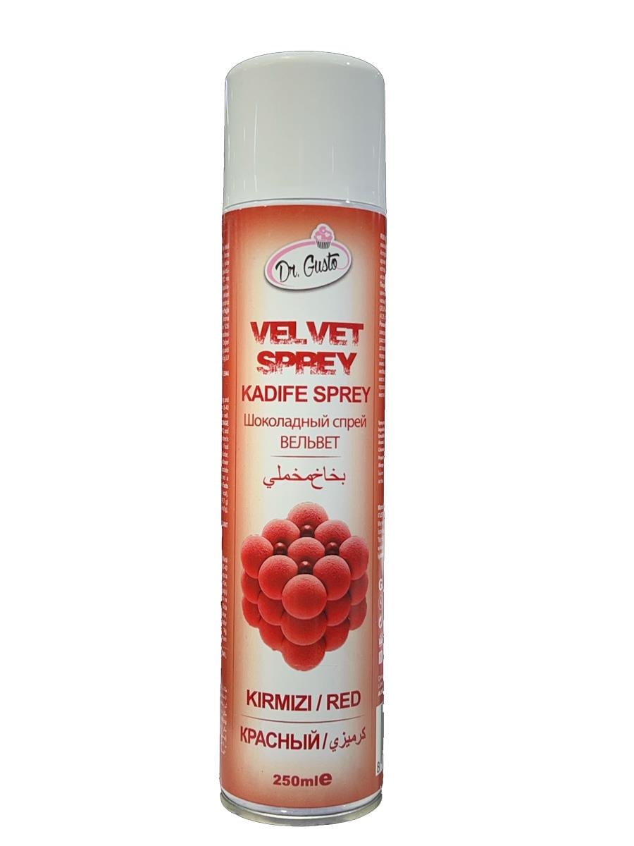 Dr.Gusto Kadife Sprey Boya Kırmızı 250 ml