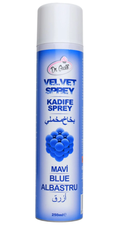 Dr.Gusto Kadife Sprey Boya Mavi 250 ml