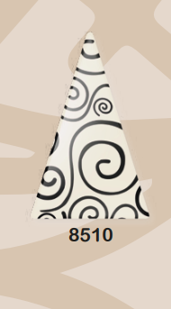 Dr.Gusto 8510 Dekor Çikolata Üçgen 288'li