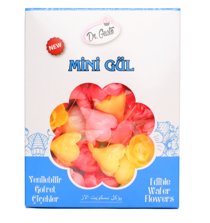 Dr.Gusto Mini Gofret Gül 50 Gül 50 Yaprak