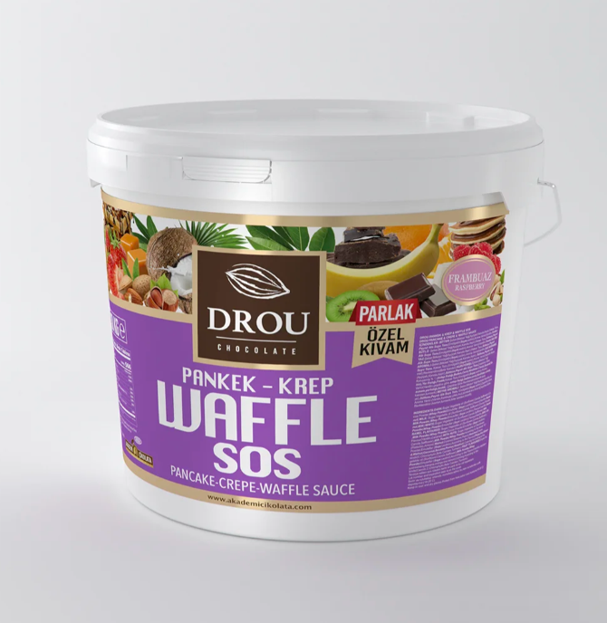 Drou Ekonomik Frambuaz Waffle Sos 10 kg