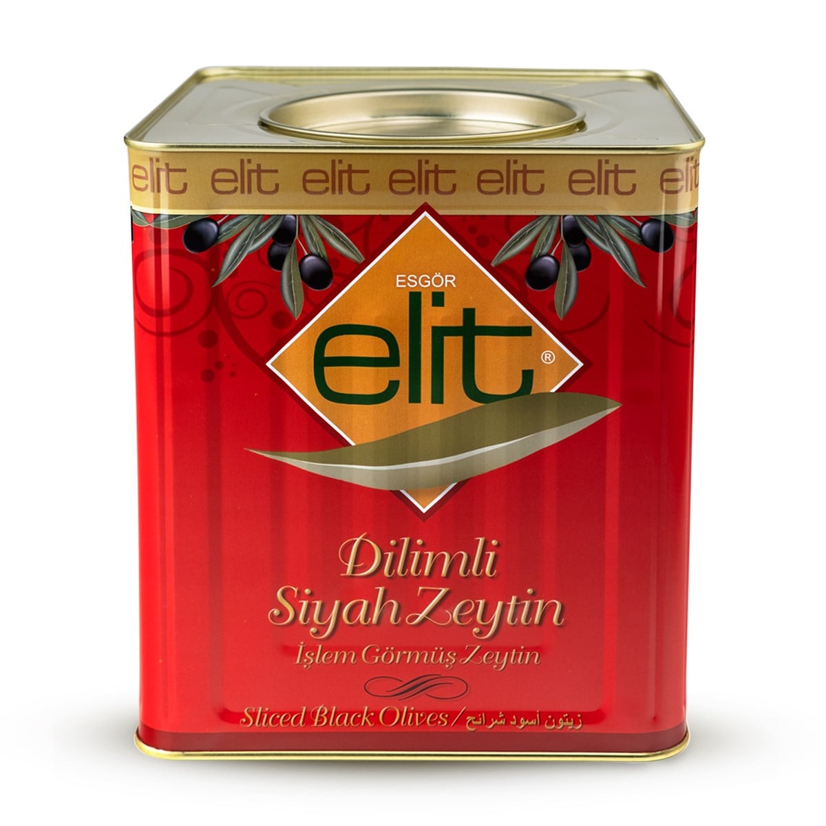 Elit Dilimli Siyah Zeytin 8 kg