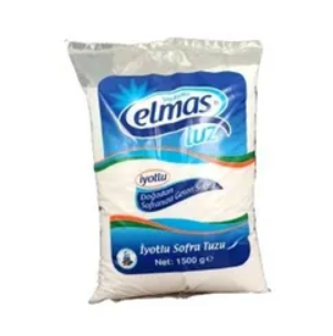 Elmas Tuz İyotlu Rafine 1500 gr