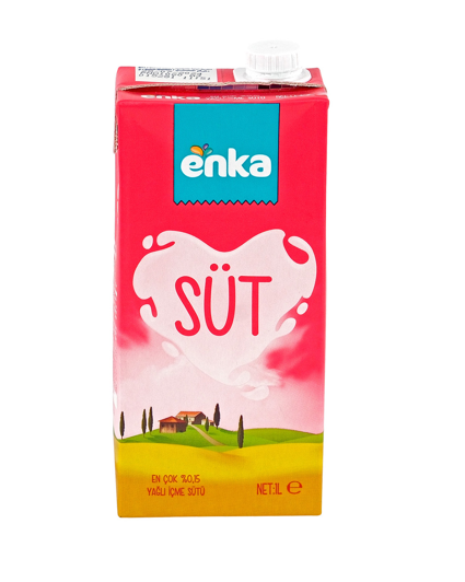 Enka Az Yağlı Süt 0,15 1 L