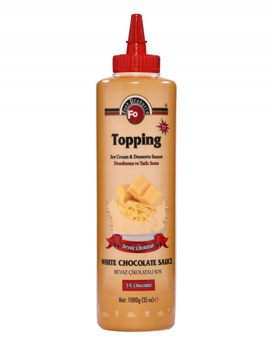 Fo Beyaz Çikolatalı Topping 1 kg