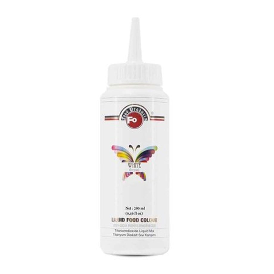 Fo Beyaz Sıvı Gıda Boyası 280 ml
