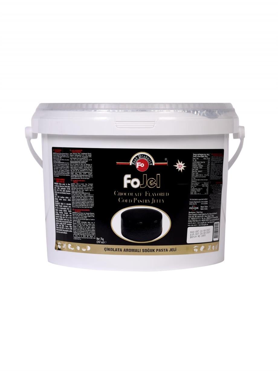 Fo Çikolata Aromalı Soğuk Pasta Jöle 7 kg