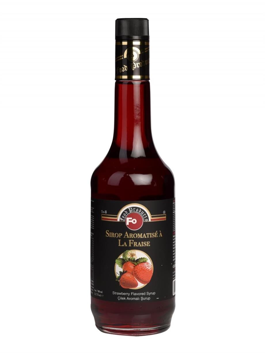 Fo Çilek Aromalı Kokteyl Şurup 700 ml