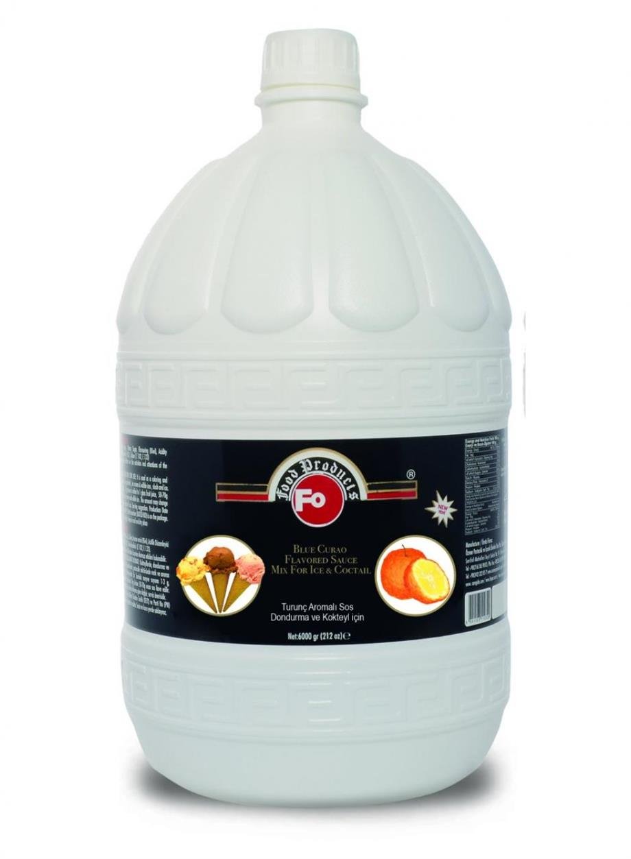 Fo Dondurma ve Kokteyl için Turunç Aromalı Sos 6 kg