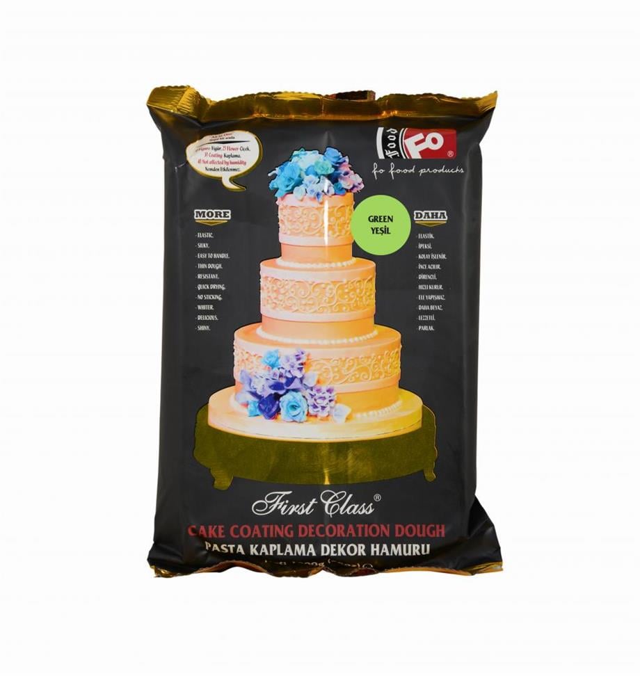 Fo First Class Yeşil Dekor Kaplama Hamuru 1 kg
