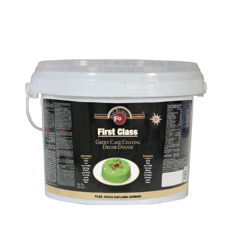 Fo First Class Yeşil Dekor Kaplama Hamuru 7 kg