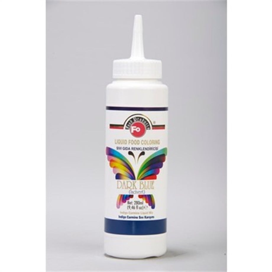 Fo Lacivert Sıvı Gıda Boyası 280 ml