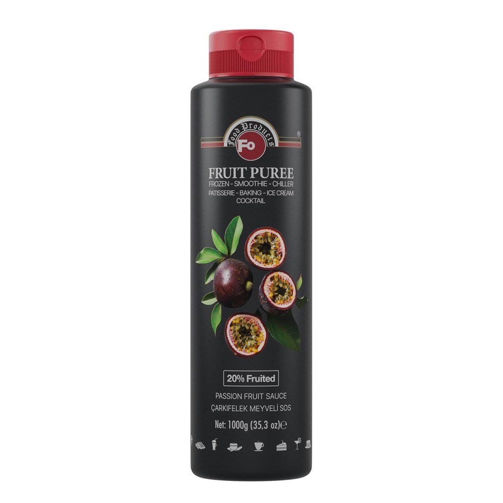 Fo Passion Fruit Çarkıfelek Aromalı  Püre 1 kg