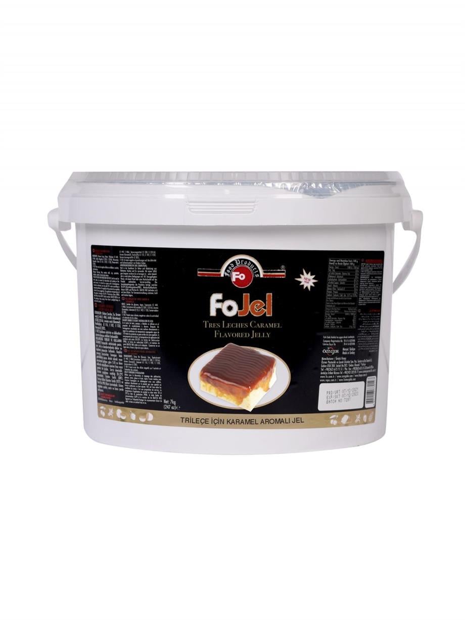 Fo Trileçe Özel Karamel Aromalı Soğuk Jöle 7 kg