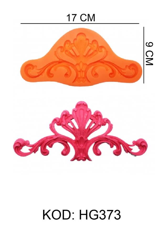 HG373 Motif Figürlü Silikon Kalıbı
