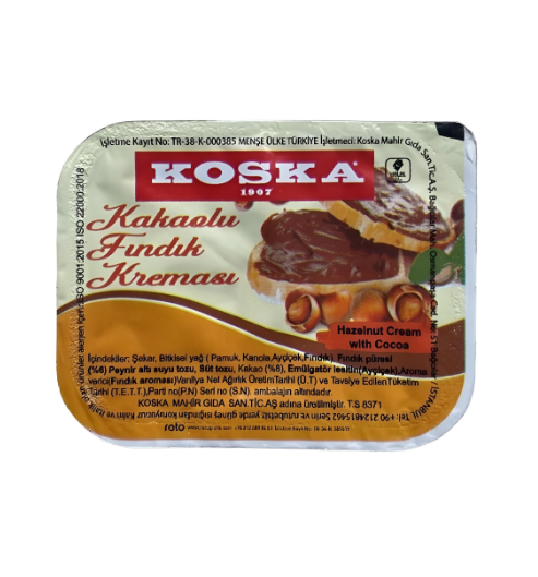 Koska Piknik Kakaolu Fındık Kreması 20 gr 100'lü