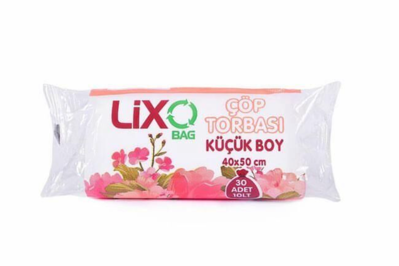 Lixo Küçük Boy Çöp Poşeti 40 x 50 cm Rulosu 40'lı