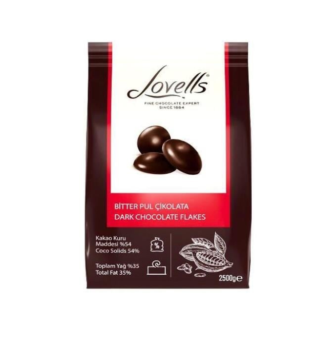 Lovells Pul Bitter Kuvertür 2,5 kg