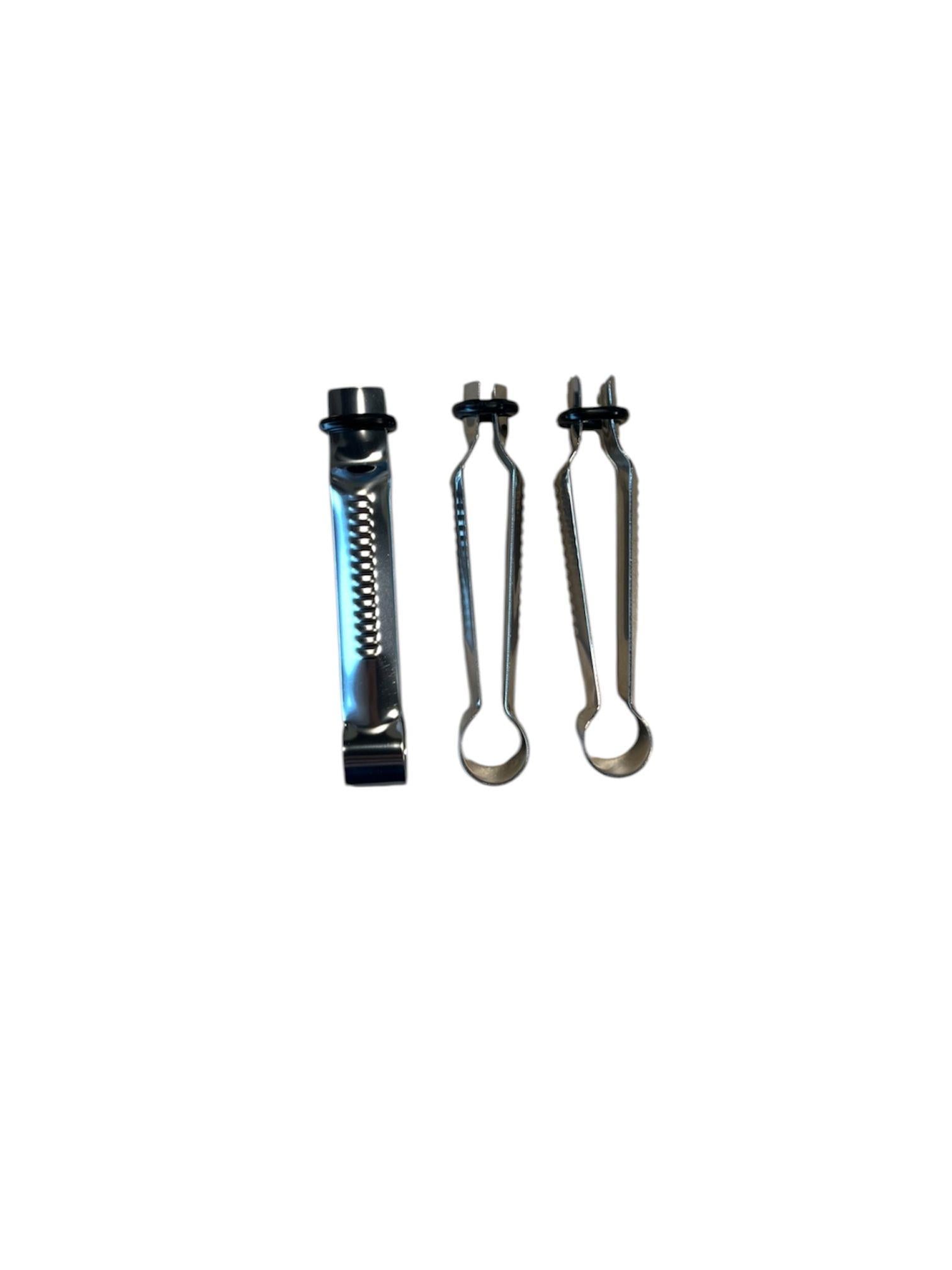 Metal Cımbız 3'lü Set Pasta için