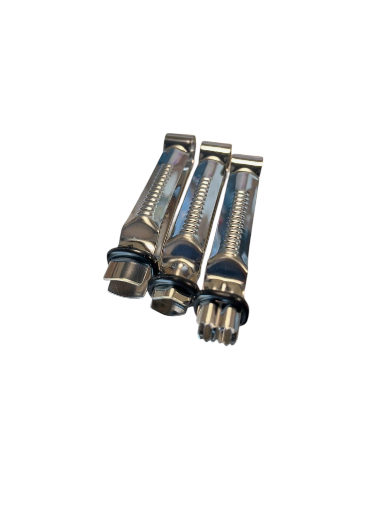 Metal Cımbız 3'lü Set Pasta için