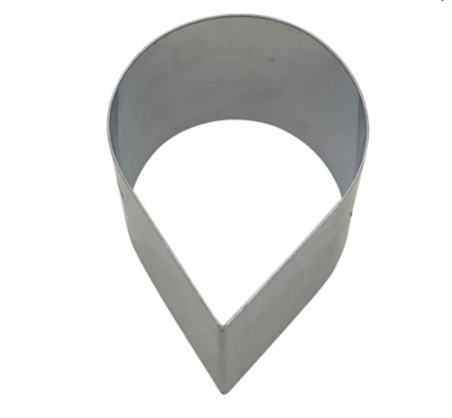 Metal Kurabiye Kalıbı Yaprak Düz